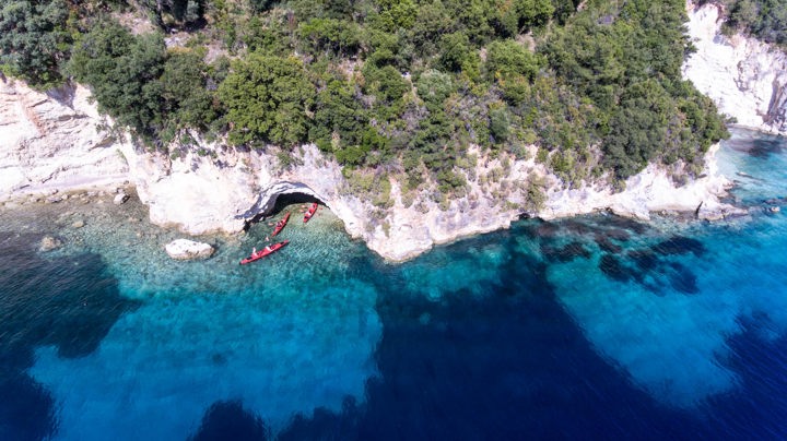 DJI 0057Lefkada 3 Days Kayak Prigiponisia Site Gallery