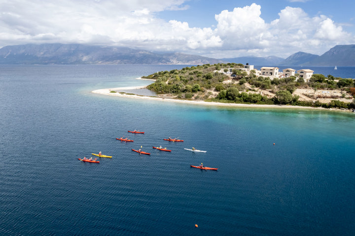 DJI 0052Hireslefkada 6 Days Kayak Site Gallery