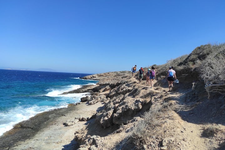 Hiking The Coast Of Schinoussasitegallery